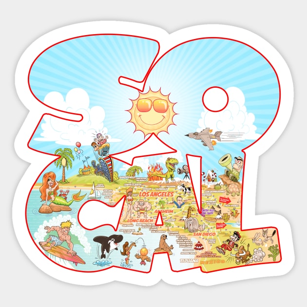 So Cal Icon Sticker by Lines